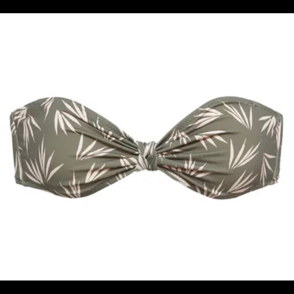 Eberjey NWT Grassy Lulu Agave Bikini Top